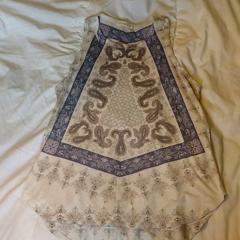 Ginger G sleeve-less blouse